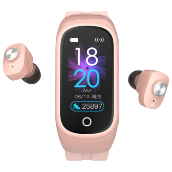 Smartwatch Relógio inteligente Fone Bluetooth 2 em 1 N8 (ROS