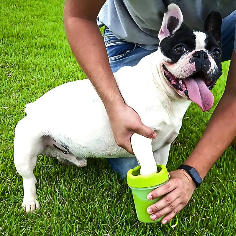 Limpador de Pata de Cachorros Portátil