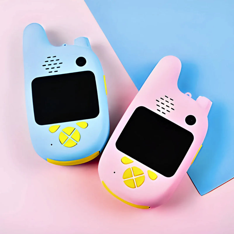 Walkie Talkie Infantil Com Câmera Digital Para Crianças - Pa