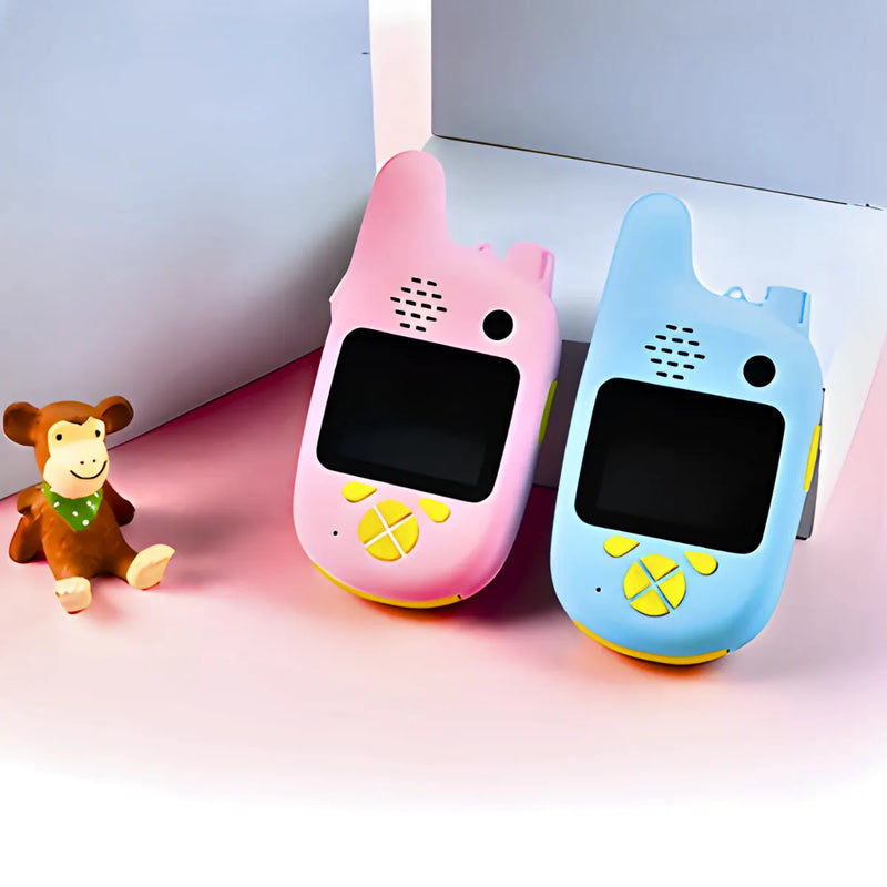 Walkie Talkie Infantil Com Câmera Digital Para Crianças - Pa
