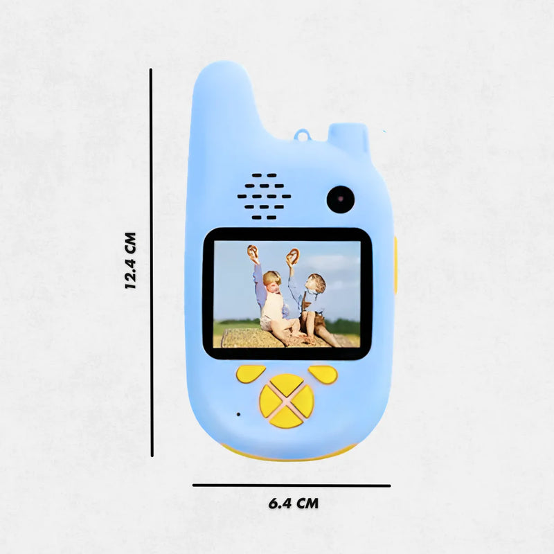 Walkie Talkie Infantil Com Câmera Digital Para Crianças - Pa