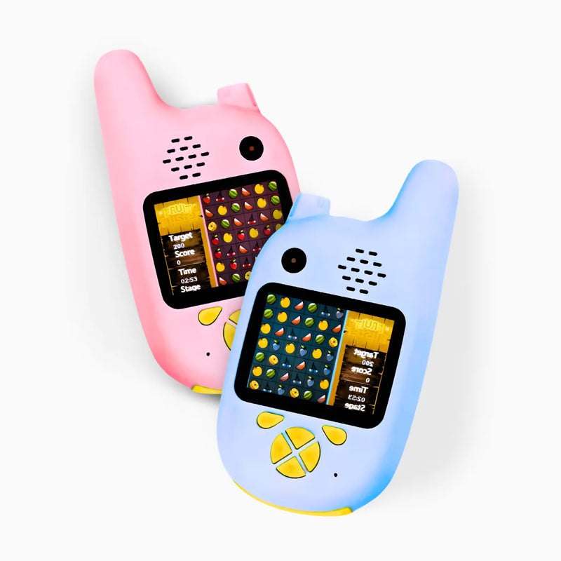 Walkie Talkie Infantil Com Câmera Digital Para Crianças - Pa